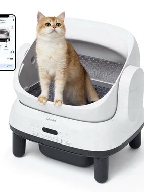 LESURE SELF CLEANING CAT LITTER BOX AUTOMATIC